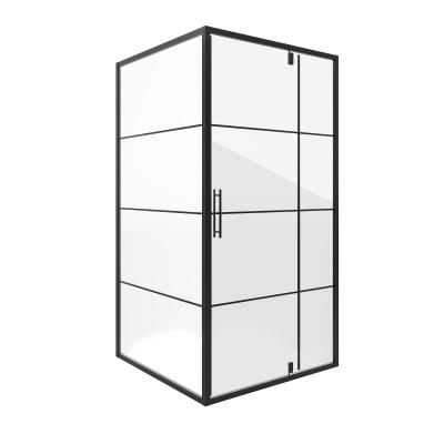 Душевой уголок Niagara Nova NG-0200-08 BLACK 100х100